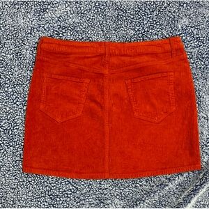 Cello rust/orange corduroy skirt size XL. In excellent condition.